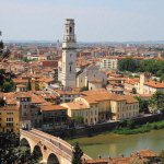Uitzicht over Verona